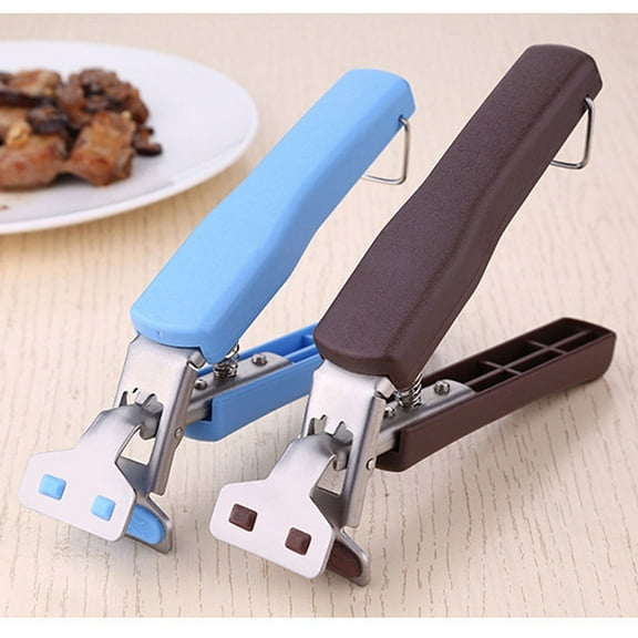 WRISTBIQUE Anti-Scalding Dish Plate Gripper ABS Plastic 2Pcs Assorted Color