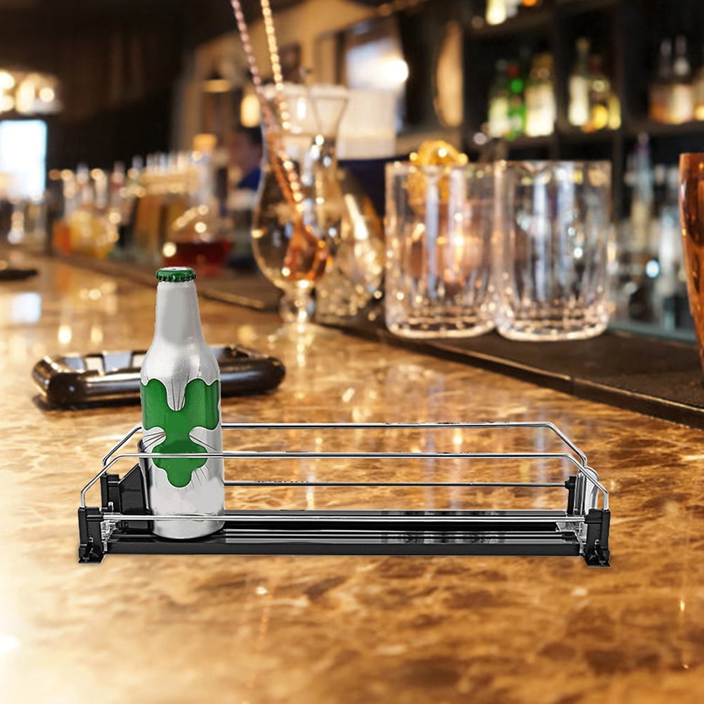 FRCOLOR 2 Pcs Automatic Pusher Can Organizer for Soda Spring Loaded ...