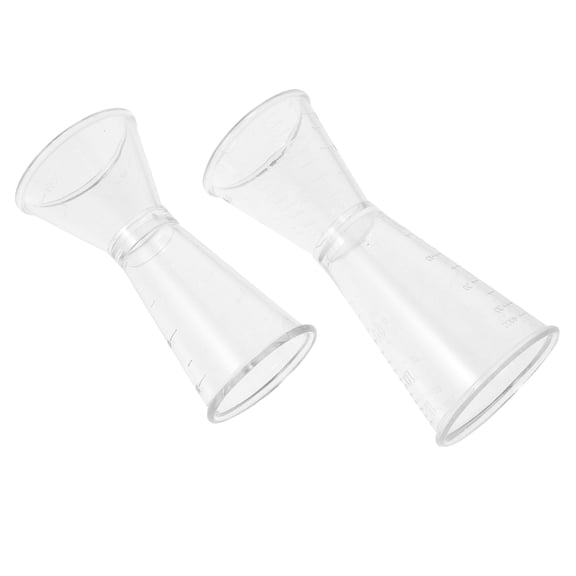 FRCOLOR 2 Pcs Bartender Measuring Cup Shot Measure Jigger Cocktail Handle
