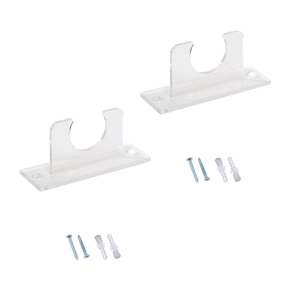 Softball Balls Baseball Bat Wall Mount Display Rack Holder Stand, Clear ...