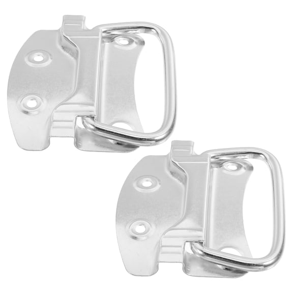 2pcs Iron Ring Handles for Door Chest Heavy Duty Bucket Handles