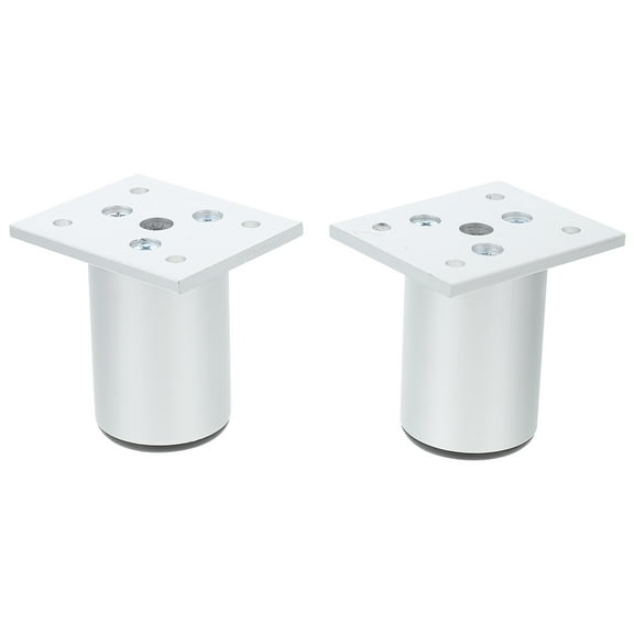 TAILTOSS Set of 2 Aluminium Alloy Table Legs with Nonslip Design, Sturdy Support for Household Furniture and Projects