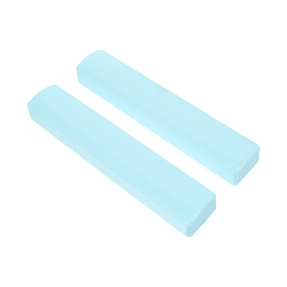 LABSERRON 2Pcs Paper Weight Decorative Plastic Sky-blue for Weddings Adults Calligraphy Tools Holding Down Paper