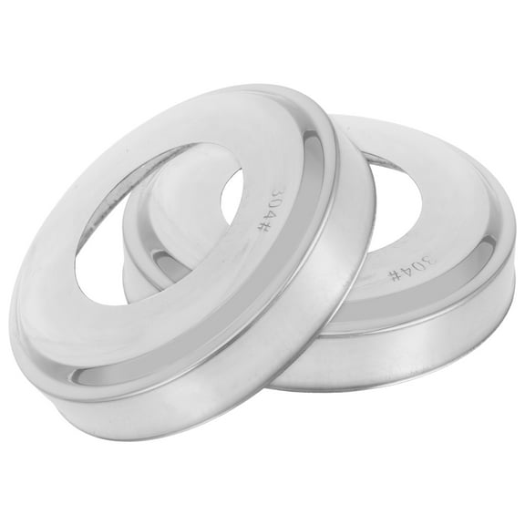 FRCOLOR  2 Pcs Cover for above Ground Pool Ladder Handrail Berets Silver