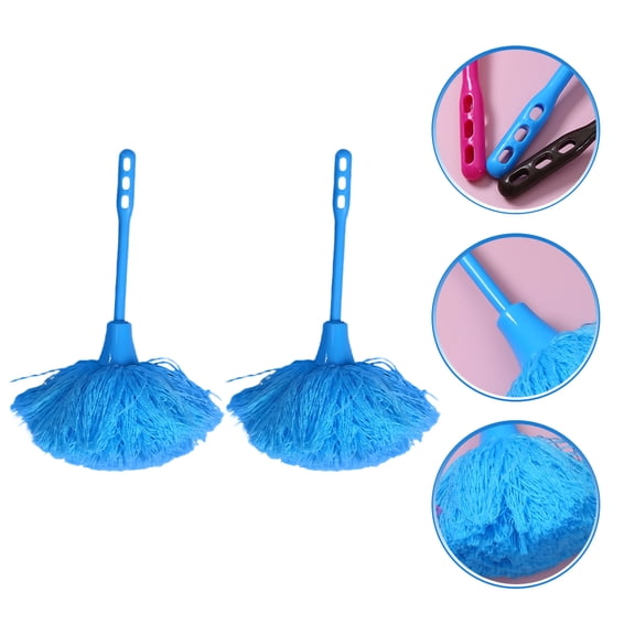 FRCOLOR  2 Pcs Desktop Blind Duster Electrostatic Efficient Cleaning Car