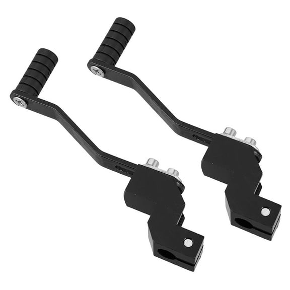FRCOLOR 2 Pcs Dirt Bike Accessories Gear Shifter Lever Pegs Shaft Motorbikes Handle Man Black
