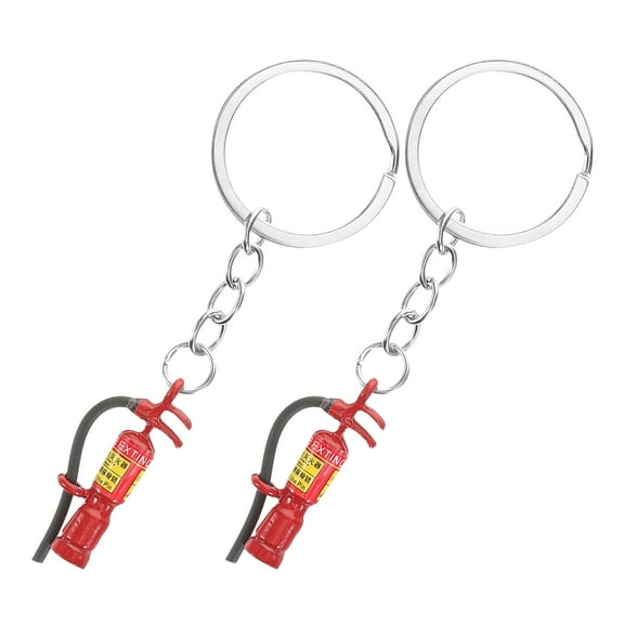 FRCOLOR  2 Pcs Fire Extinguishers Charms Presents for Fireman
