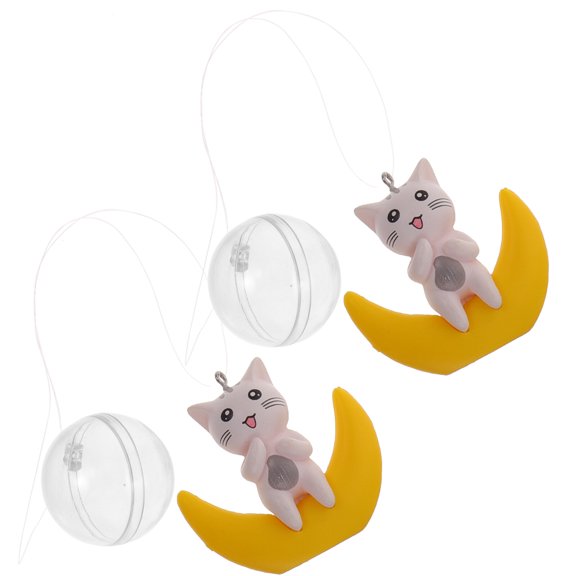 FRCOLOR  2 Pcs Hanging Ornament Fish Tank Floating Improvement