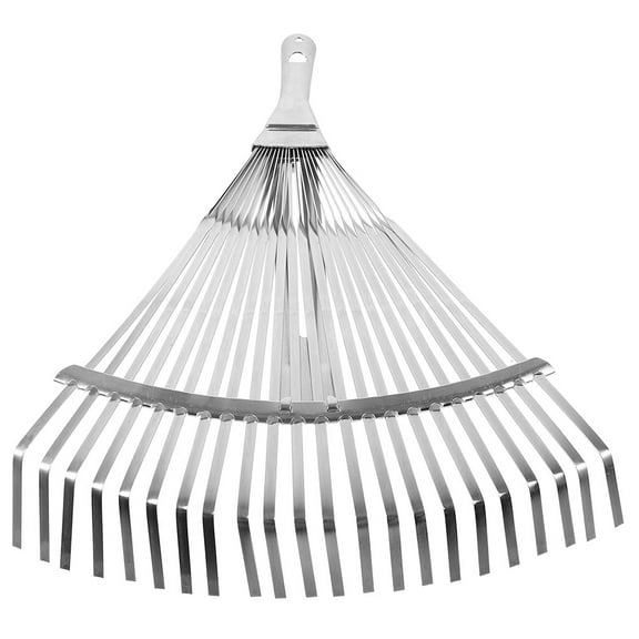 FRCOLOR 2 Pcs Hardwood Convenient Rake Bridegroom 42.00X41.00X6.50CM Silver