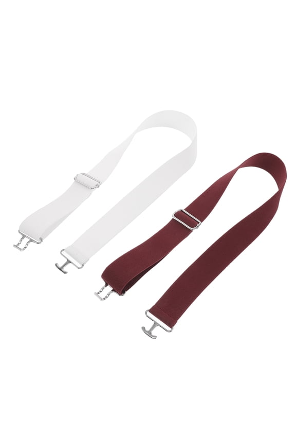 LABSERRON 2Pcs Adjustable Elastic Equestrian Belt with Shark Buckle for Horse Riding and Fashion Waist Accessory