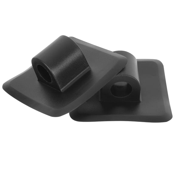 FRCOLOR 2 Pcs Hull Engine Boat Motor Buckle High-grade Material Motor Mount 10x4cm Black