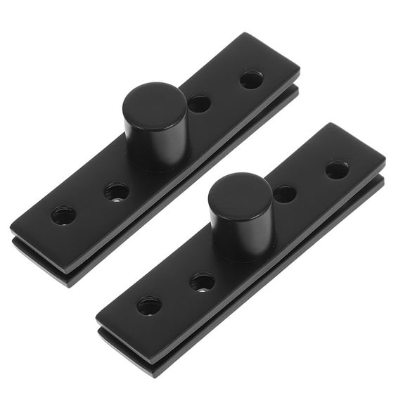 FRCOLOR 2pcs Stainless Steel Hidden Door Pivot Hinges Heavy Duty 360 Degree Rotating Center Shaft Hardware for Secret Doors