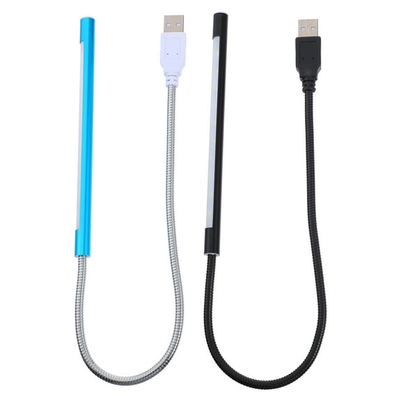 FRCOLOR  2 Pcs LED Lights Laptop Keyboard USB Touch Lamp Portable Night