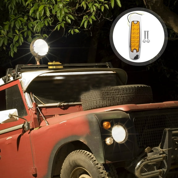 FRCOLOR  2 Pcs LED Pod Truck Indicator Light Side Pickup Accessories