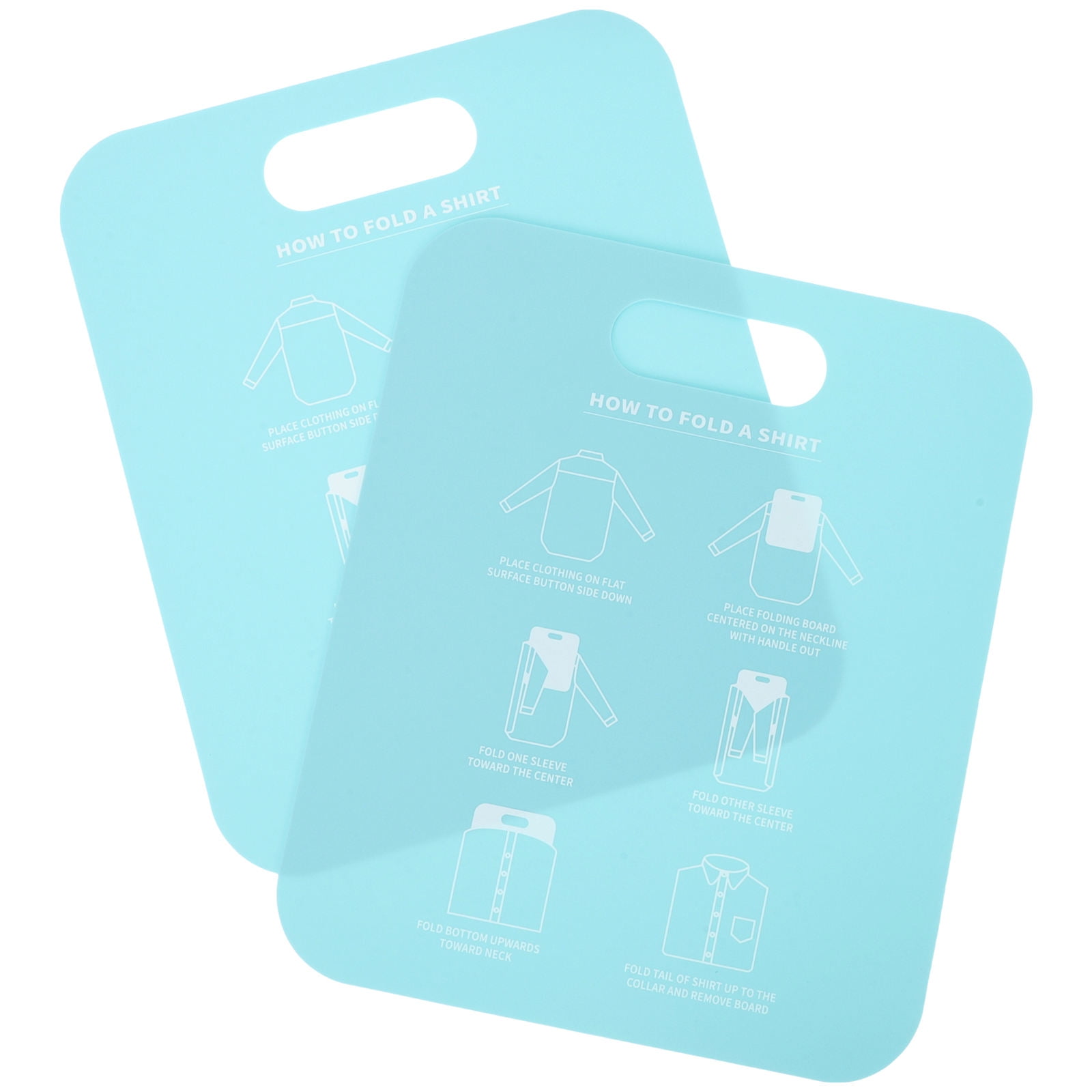 FRCOLOR 2 Pcs Laundry Folding Board Clothes Equipment Invention Travel -  Walmart.com, image size:1600x1600