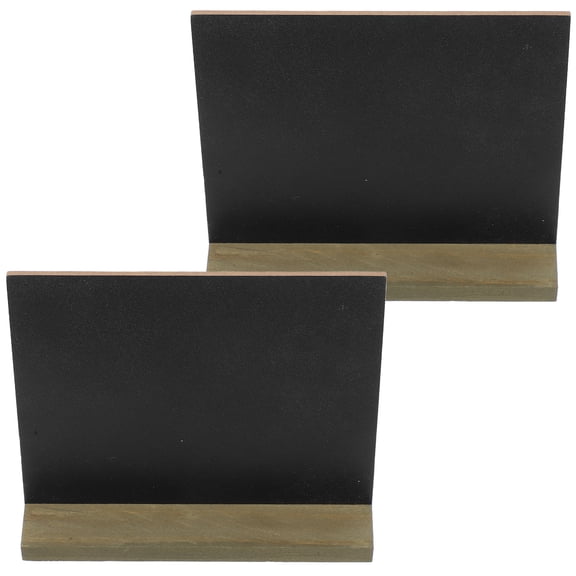 WASHWEPE Vintage Design Mini Message Board Decorative Item Office Use 2Pcs 5.9X5.1X2.0In