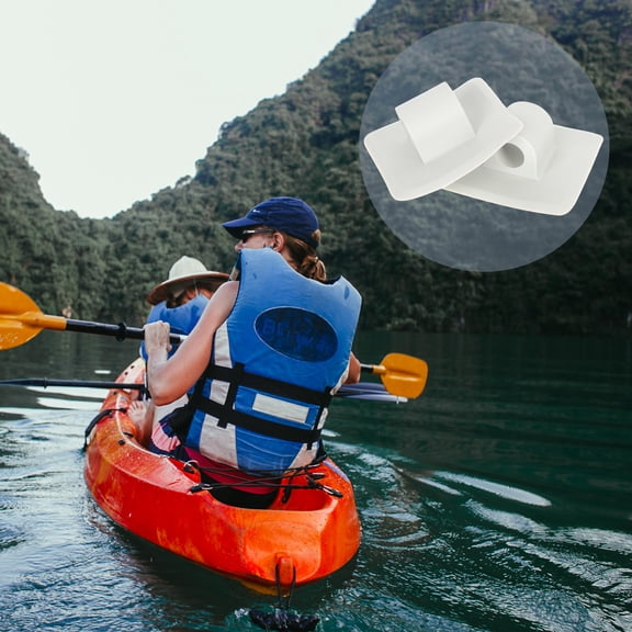 FRCOLOR 2 Pcs Motor Buckle Fixing Bracket Engine Kayak Supply Trolling Grey