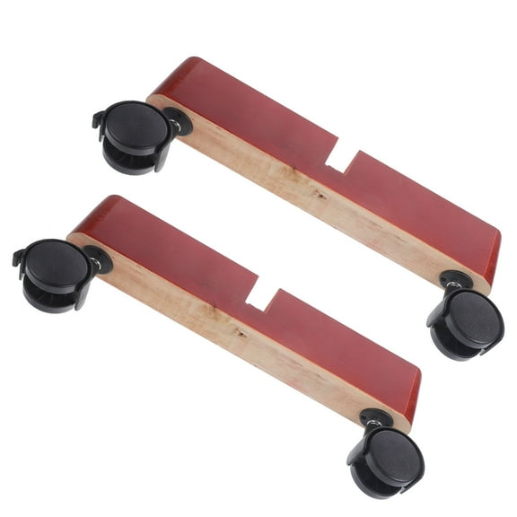 HAKIDZEL Room Dividing Screen White Wooden Bracket 2Pcs 11.5x4.4x1.4in