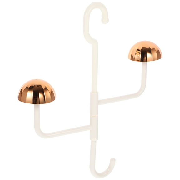 FRCOLOR 2 Pcs Purse Hanger Hook Coat Rack 31.00X27.00X6.00CM White