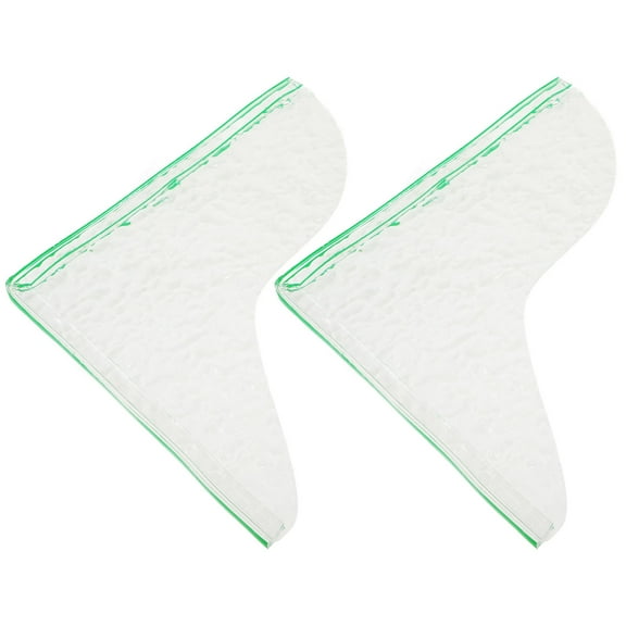 FRCOLOR  2 Pcs Shower Splashing Guards Curtain Tub Waterproof Transparent