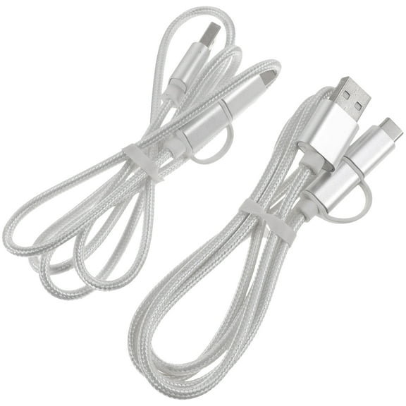 FRCOLOR 2 Pcs USB Type C Charger Data Line Rapid Charger 98x1.8cm Golden