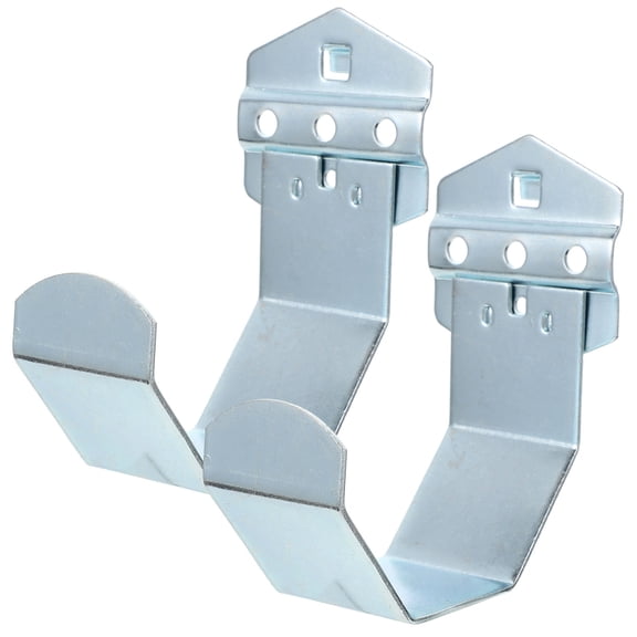 FRCOLOR  2 Pcs Utility Hooks Hanging Racks for Clothes Heavy Duty Tool Garage