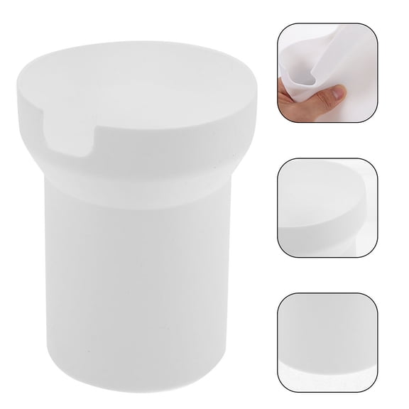 FRCOLOR 2 Pcs Water Bottle Silicone Cup Cover 12.30X10.30X10.30CM White