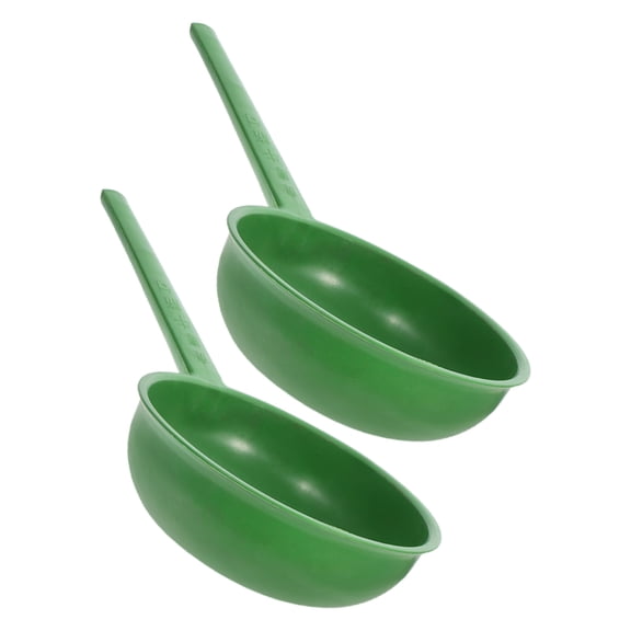 FRCOLOR 2 Pcs Watering Can Indoor Plants Ladle 47.00X19.50X7.50CM Green