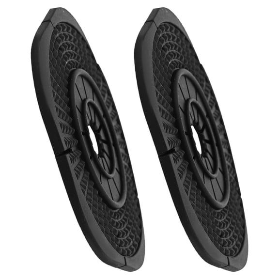 FRCOLOR  2 Pcs Wiper Motor Protective Cover Windshields Protector Invisible Hook Protection Black