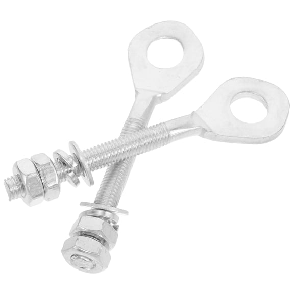 2pcs Chain Adjuster Bolts for Mini Bike, Motorcycle, ATV - Chain Tensioner Parts and Accessories