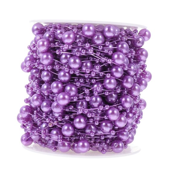 FRCOLOR 2 Rolls  Beads Chain Pendant Scene Pendant DIY Accessory Hand Craft Ornament