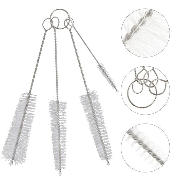 HORIALENCE Dish Washing Brush For Mugs 2 Set With Ergonomic Design 7.9In