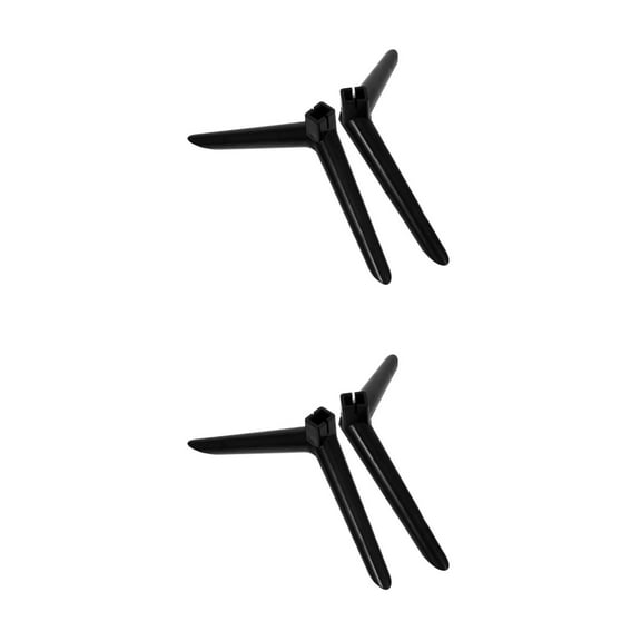 WASHWEPE Raindrops 2 Sets Replacement TV Feet Base Pedestal Stand Mount Leg for Televisions Tabletop Support Holder Rack
