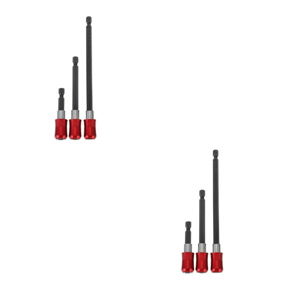 TAILTOSS 2Sets Stainless Steel Drill Bit Extension for DIY Work