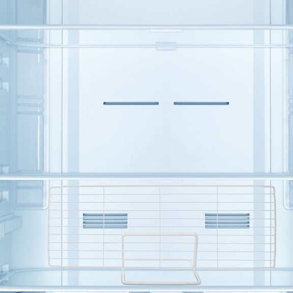 LABSERRON 2-Pack Freezer Divider with Ventilated White Iron Design, Space-Saving Separator for Home and Kitchen Organization