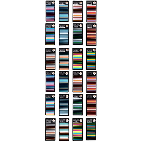 FRCOLOR 2 Sets  of Colored Sticky Tabs Self Adhesive Reading Markers Reading Stickers Note Page Markers