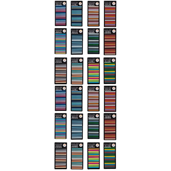 FRCOLOR 2 Sets of Colored Sticky Tabs Self Adhesive Reading Markers Reading Stickers Note Page Markers