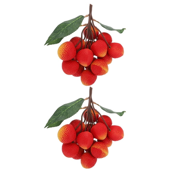 LABSERRON Realistic Faux Fruit Decor Multi Color Artificial Fruit Model for DIY Food Photography and Room Decoration