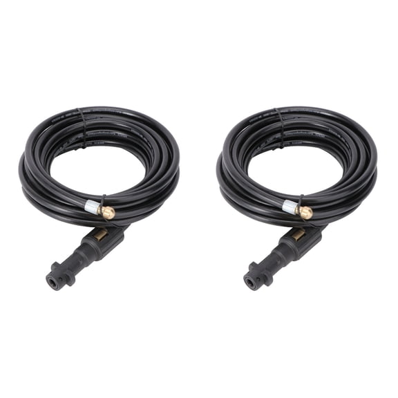 FRCOLOR 2 pcs 6M High Pressure Washer Sewer Washing Machine Hose Sewage Dredging Cleaning Hose Compatible for Karcher