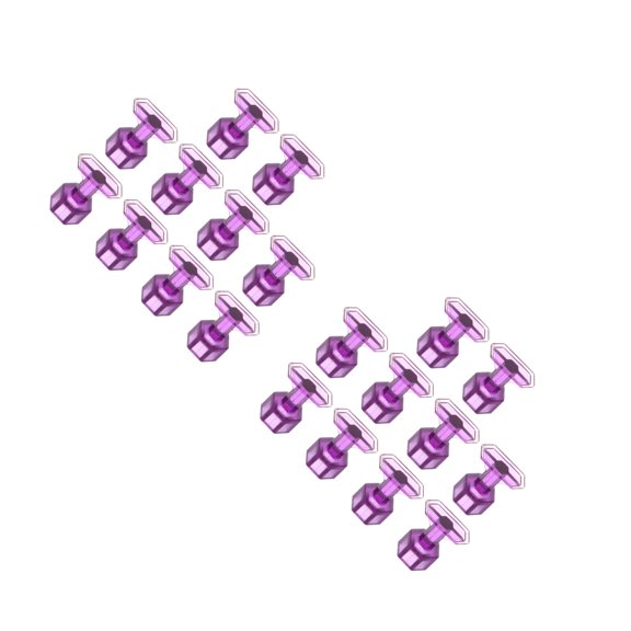 FRCOLOR MLINS 20 PCS Dent Puller Tabs Auto Tool Effortlessly Restore Various Dents and Models