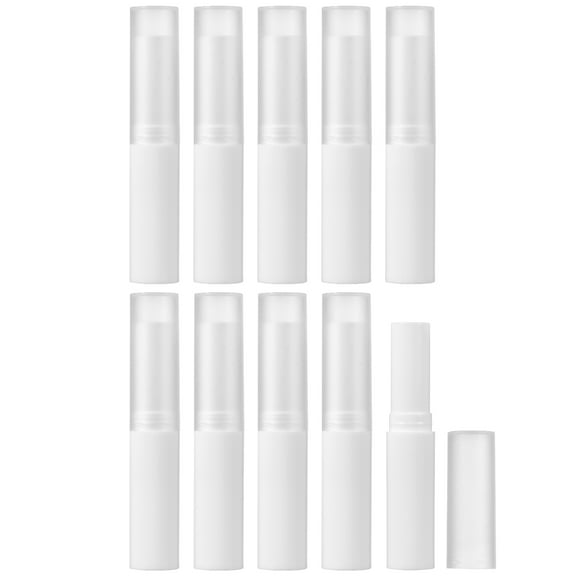 FRCOLOR 20-Pack Empty Lip Gloss Tubes Refillable Containers for Lip Balm Crafting and Cosmetic Storage