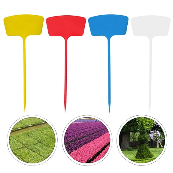 FRCOLOR  20 PCS Garden Ground Insert Card Nursery Label Plant Markers Labels