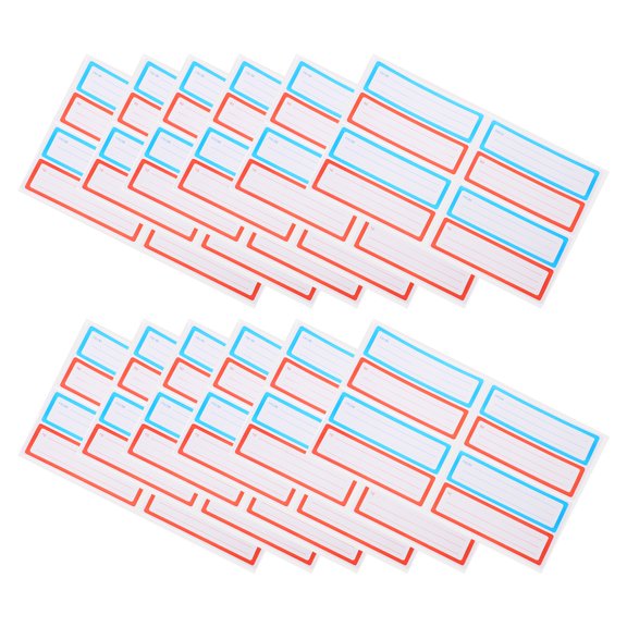 FRCOLOR 20 Pcs Blank Label Stickers Handwritten Labels Self-adhesive