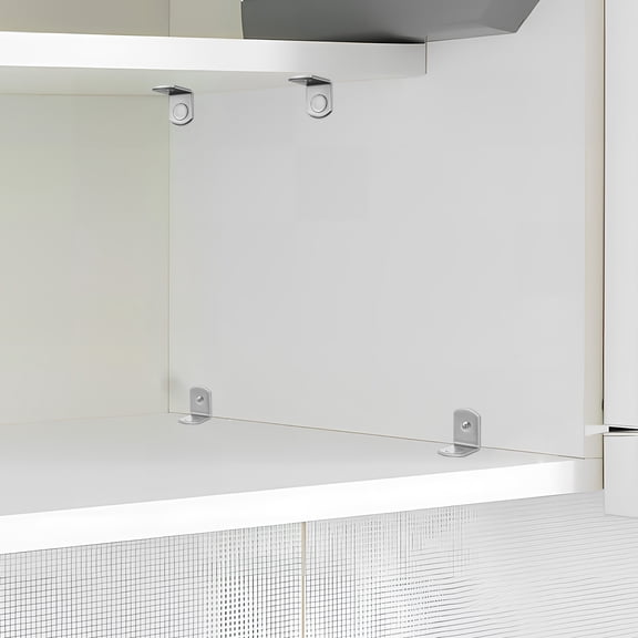 FRCOLOR 20 Pcs Cabinet Shelf Holders Pegs Pins for Bookshelf Silver