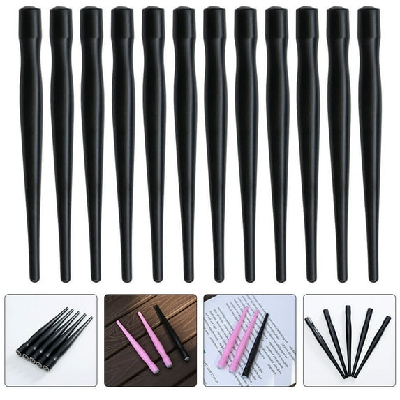 FRCOLOR 20 Pcs Cartoon Refillable Fine Process Pen Holder Professional
