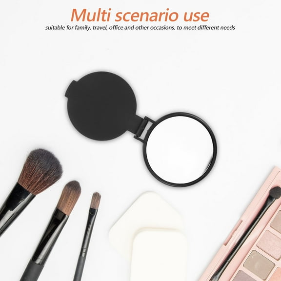 FRCOLOR  20 Pcs Compact Mirror for Girls Makeup Purse Little Pocket Black