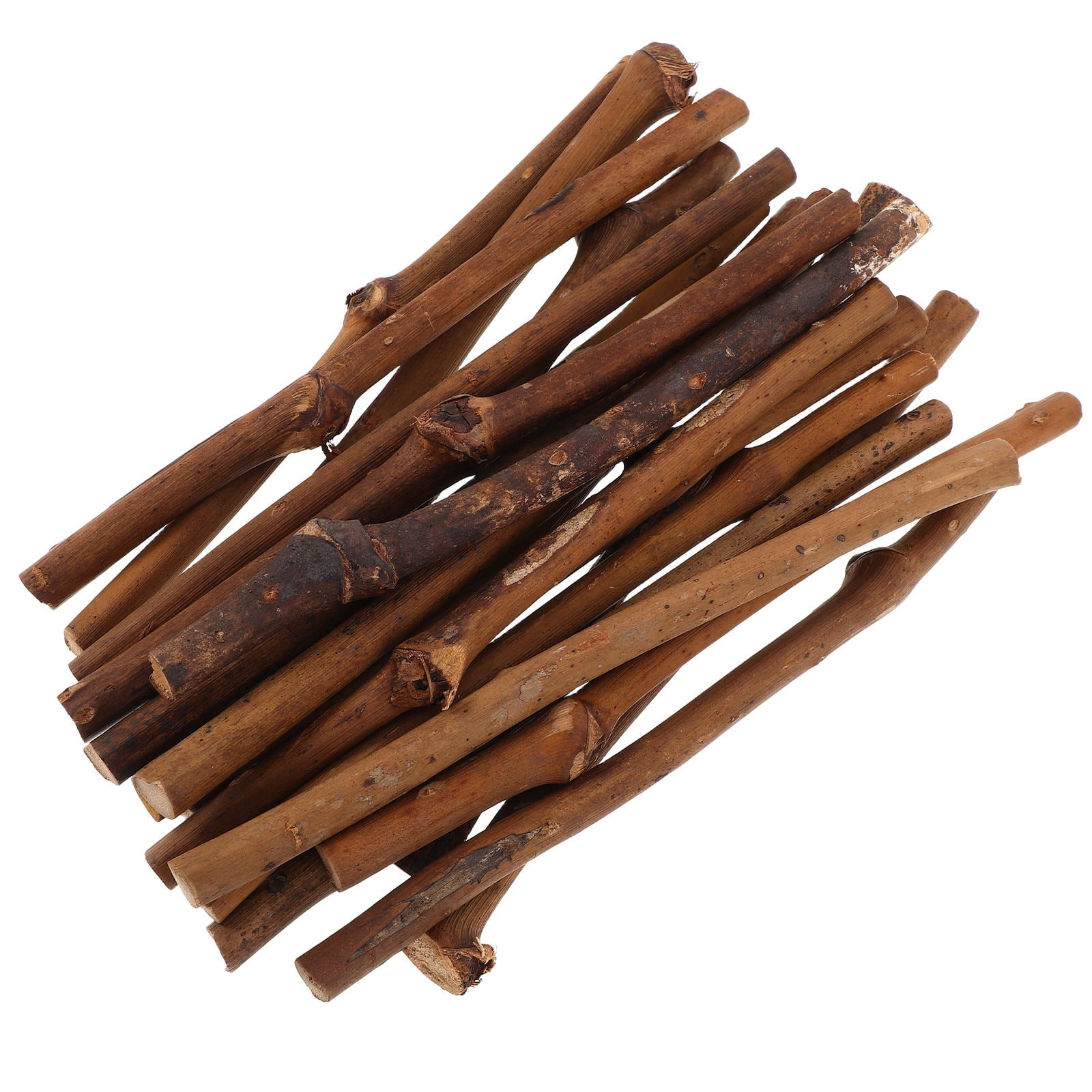 FRCOLOR  20 Pcs DIY Crafts Sticks Dowel Vine Branch Decoration Natural Twigs Holiday