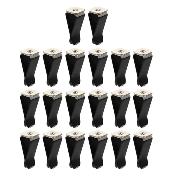FRCOLOR 20 Pcs Diffuser Air Outlet Clip Car Air Conditioners Man 3.00X1.40X1.20CM Black
