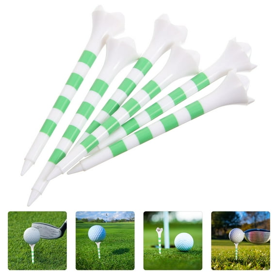 FRCOLOR 20 Pcs Golf Tee Golfing Tees Multifunctional White Accessories