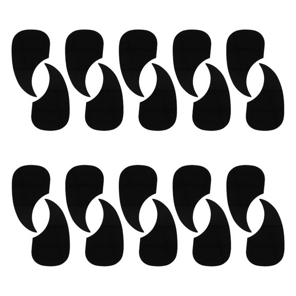 FRCOLOR 20 Pcs Pick Guard Black Acoustic Adhensive Waterdrop Pickguard